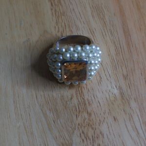Pearl Ring. Size 10.